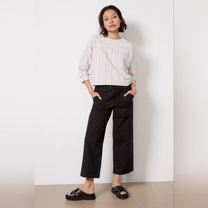 Monroe Striped Seamed Sweatshirt